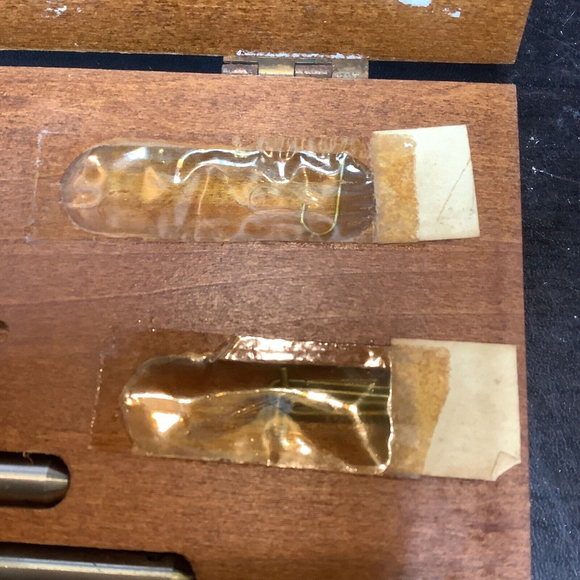 Jonas Self Retaining Splint Set Small Animal RARE Collect Wood Case Patent 1953 - Picture 3 of 8